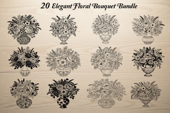 20 Elegant Floral Bouquet Bundle Review
