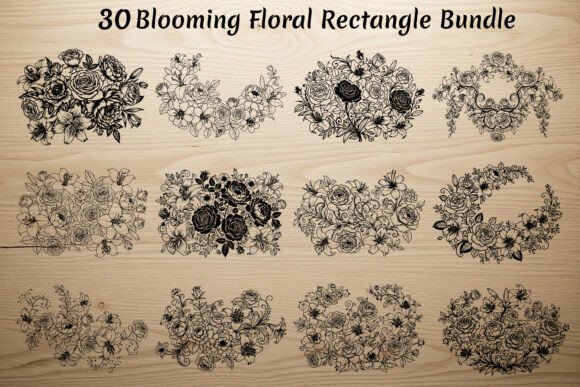 30 Blooming Floral Rectangle Bundle Review
