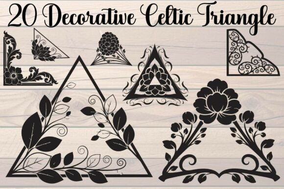 Decorative Celtic Triangle Floral Bundle Review