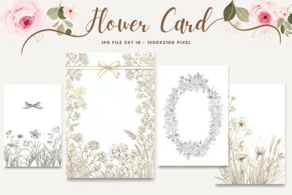 Flower Card Floral Greeting Postcard_35 Review