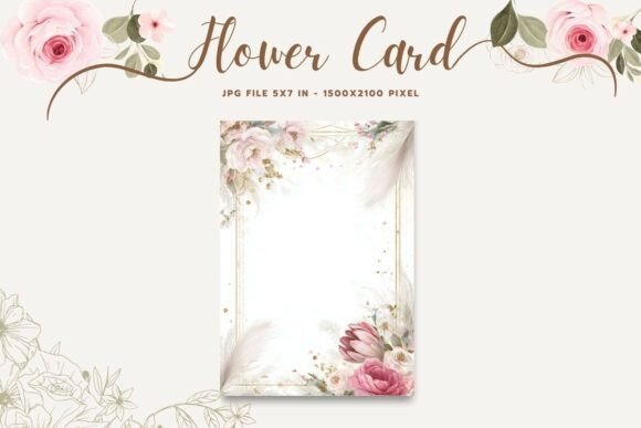 Flower Card Floral Greeting Postcard_45 Review