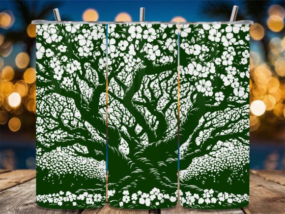 Green Tree Life Floral Tumbler: A Designer's Review