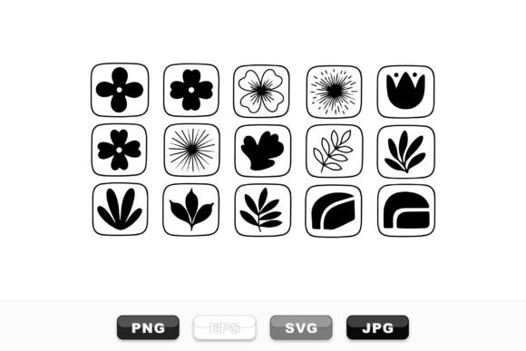 Minimalist Floral Icon Set: A Designer's Review