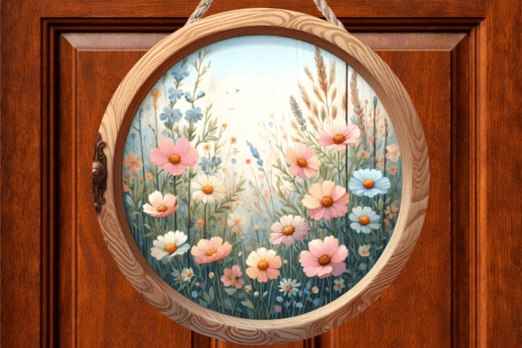 Watercolor Wildflower Floral Door Sign Review